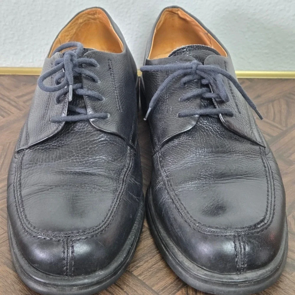 Sandro Moscoloni Vineyard Leather Apron Toe Lace Up‎ Dress Shoes Comfort Work